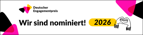 Wir sind nominiert! Deutscher Engagementpreis 2026